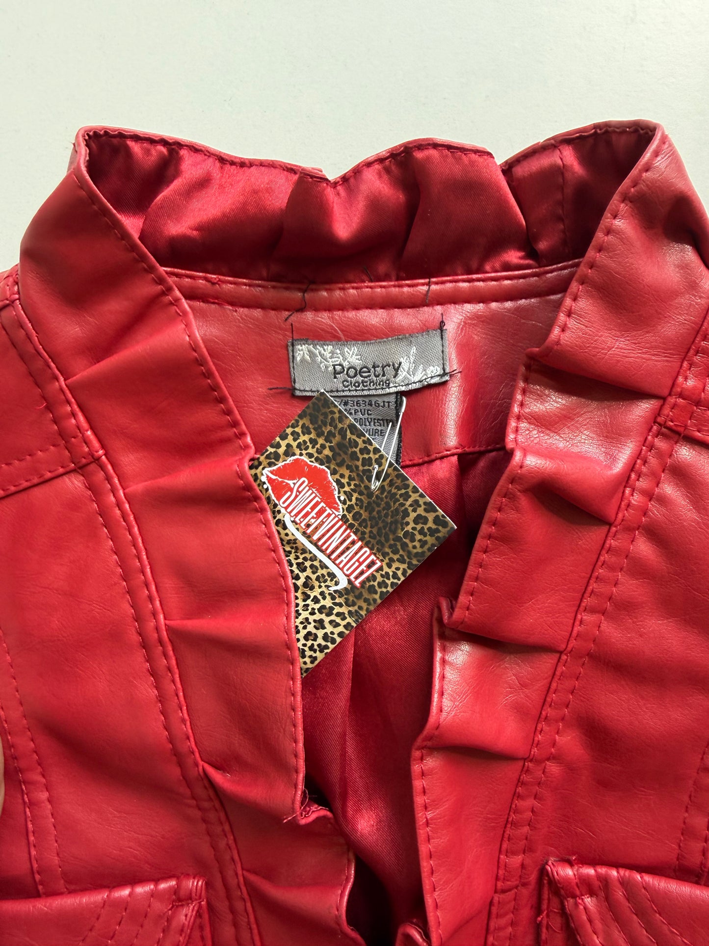 Vintage ruffle jacket