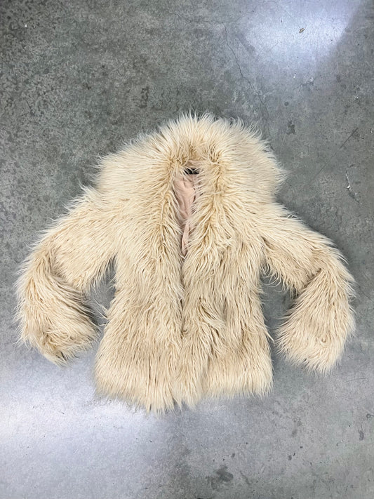 Faux fur jacket