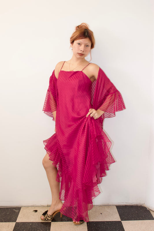 Vintage pinestripe dress