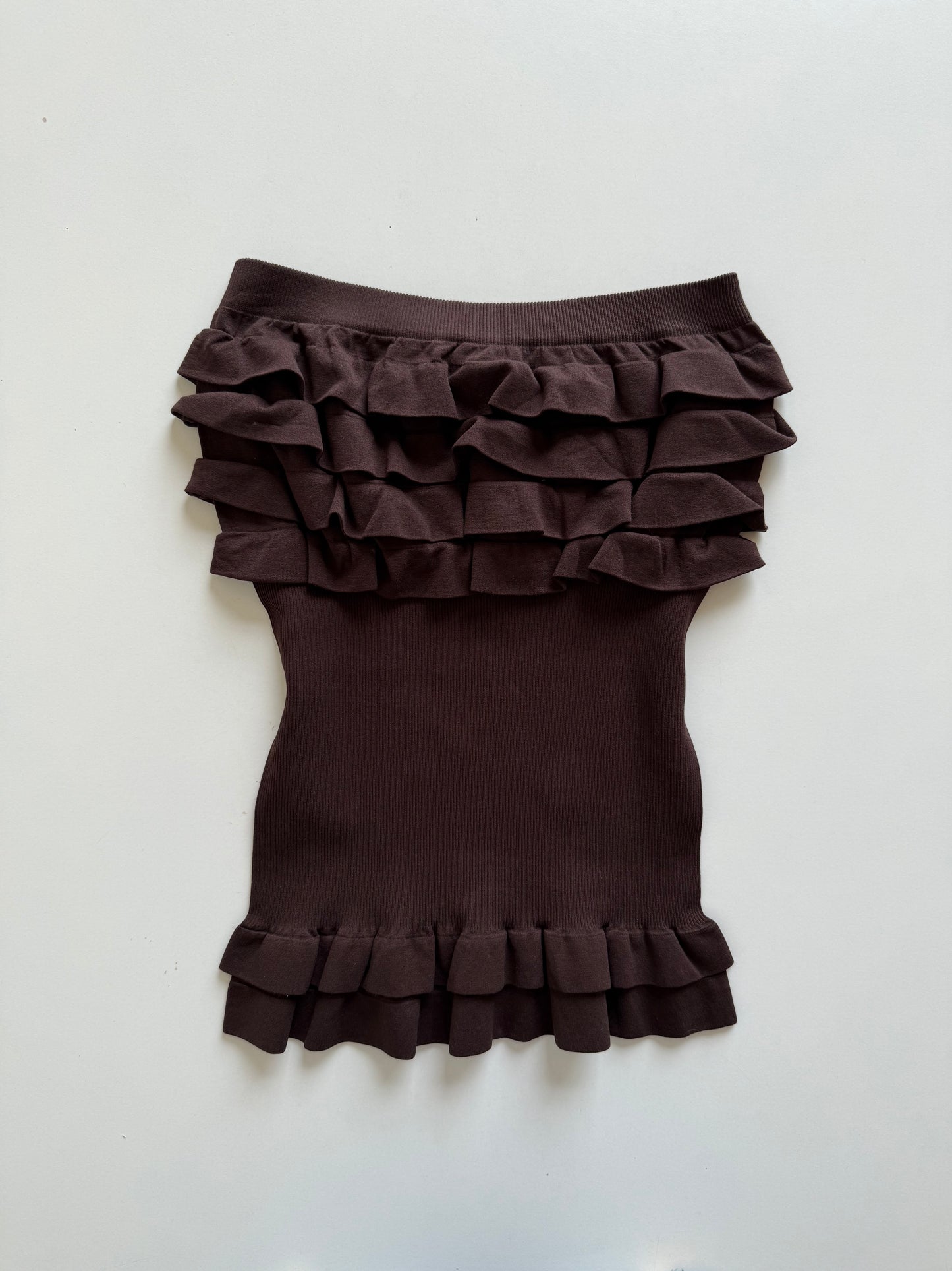 Vintage Y2K ruffle top
