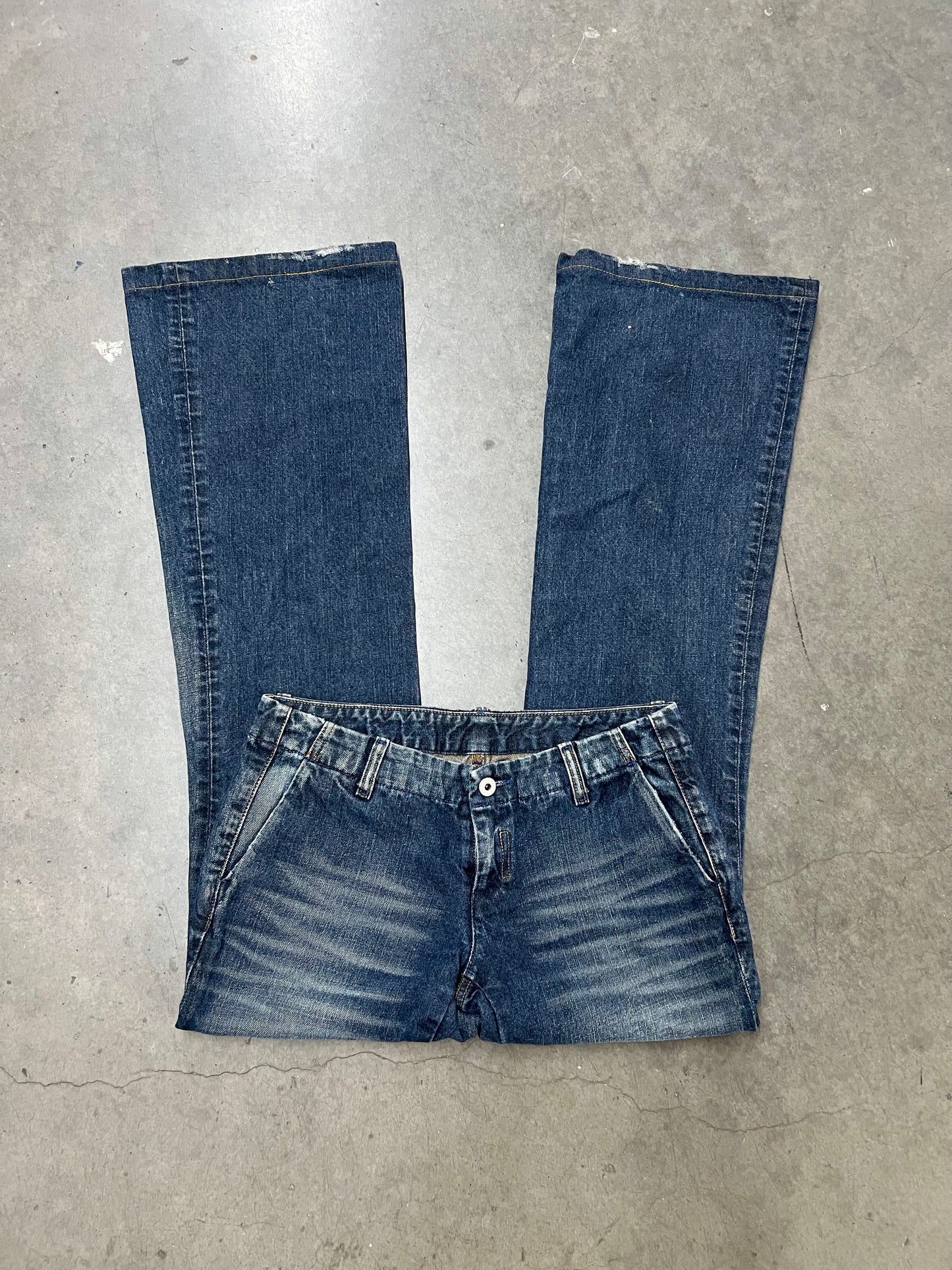 2000’s diesel bootcut jeans