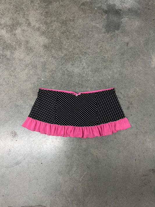 Vintage polkadot skirt