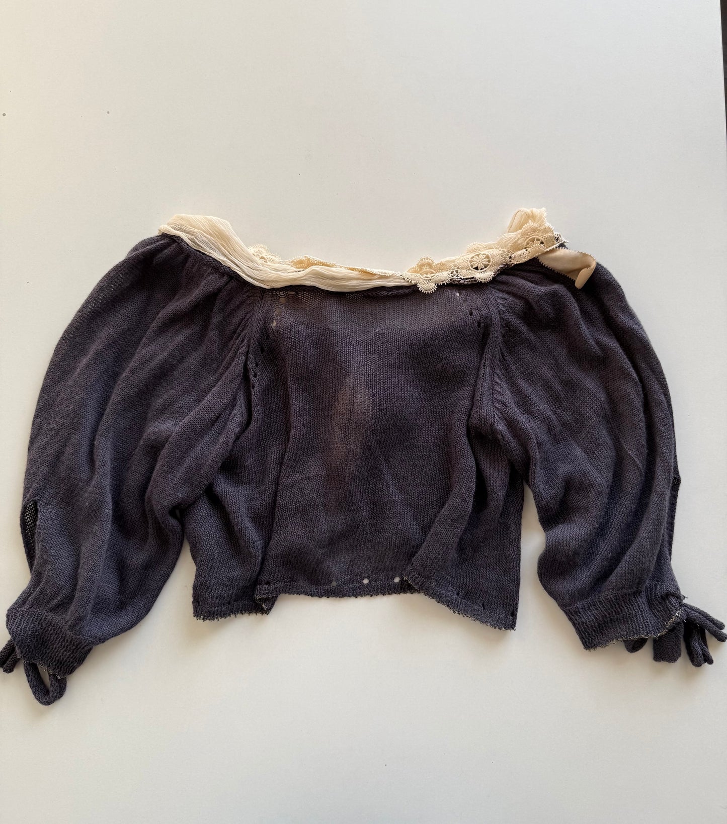 Vintage knitted fairy cardigan