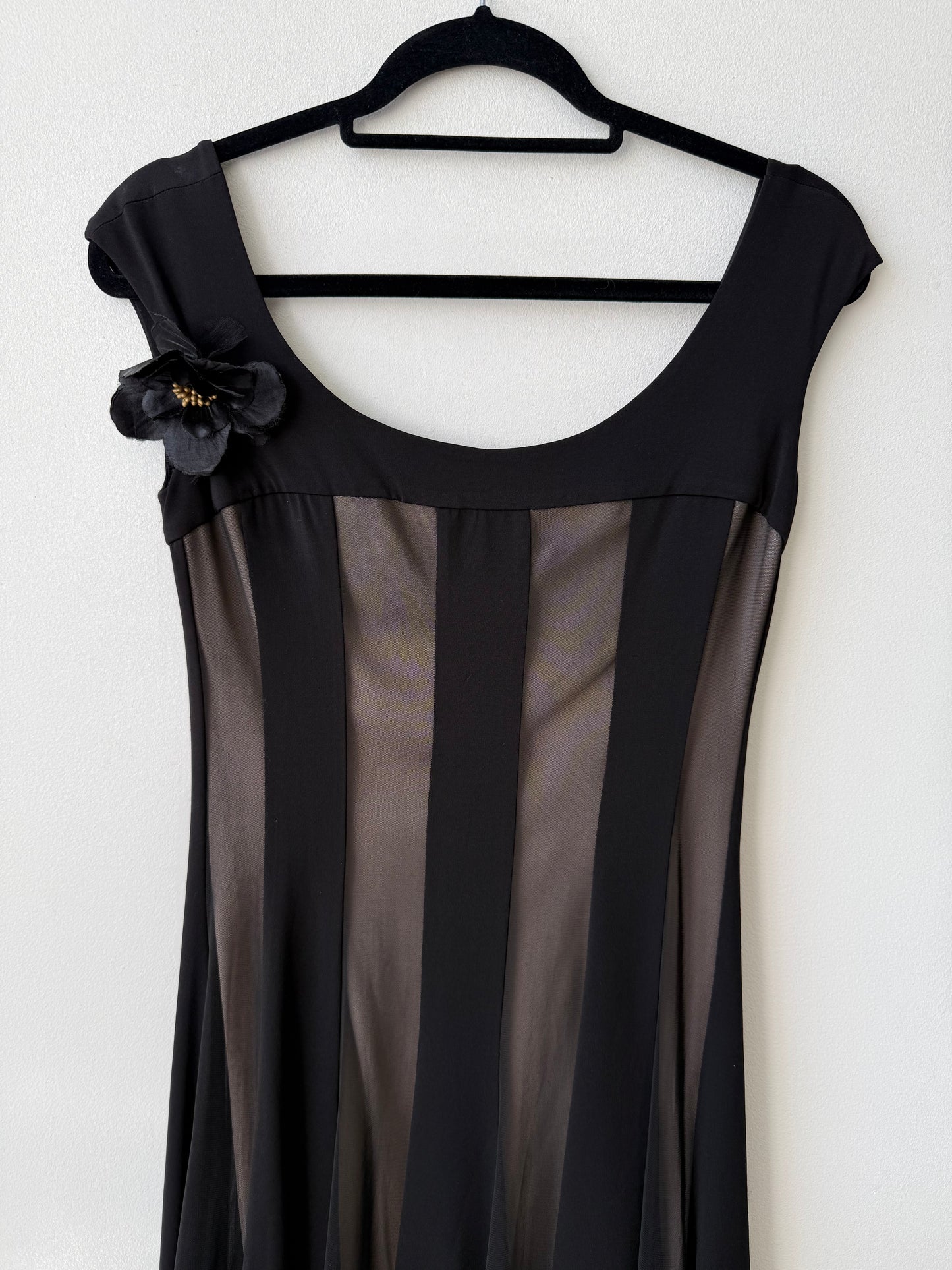 Vintage striped minidress