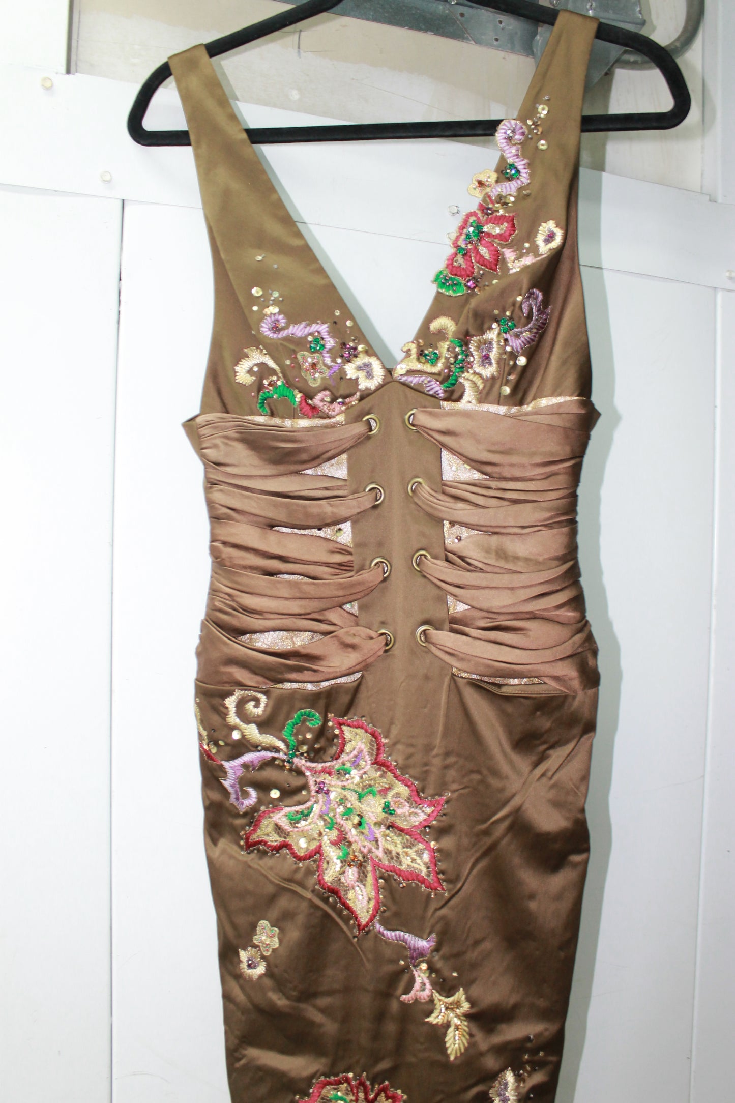 Vintage mandalay ribbon lace dress