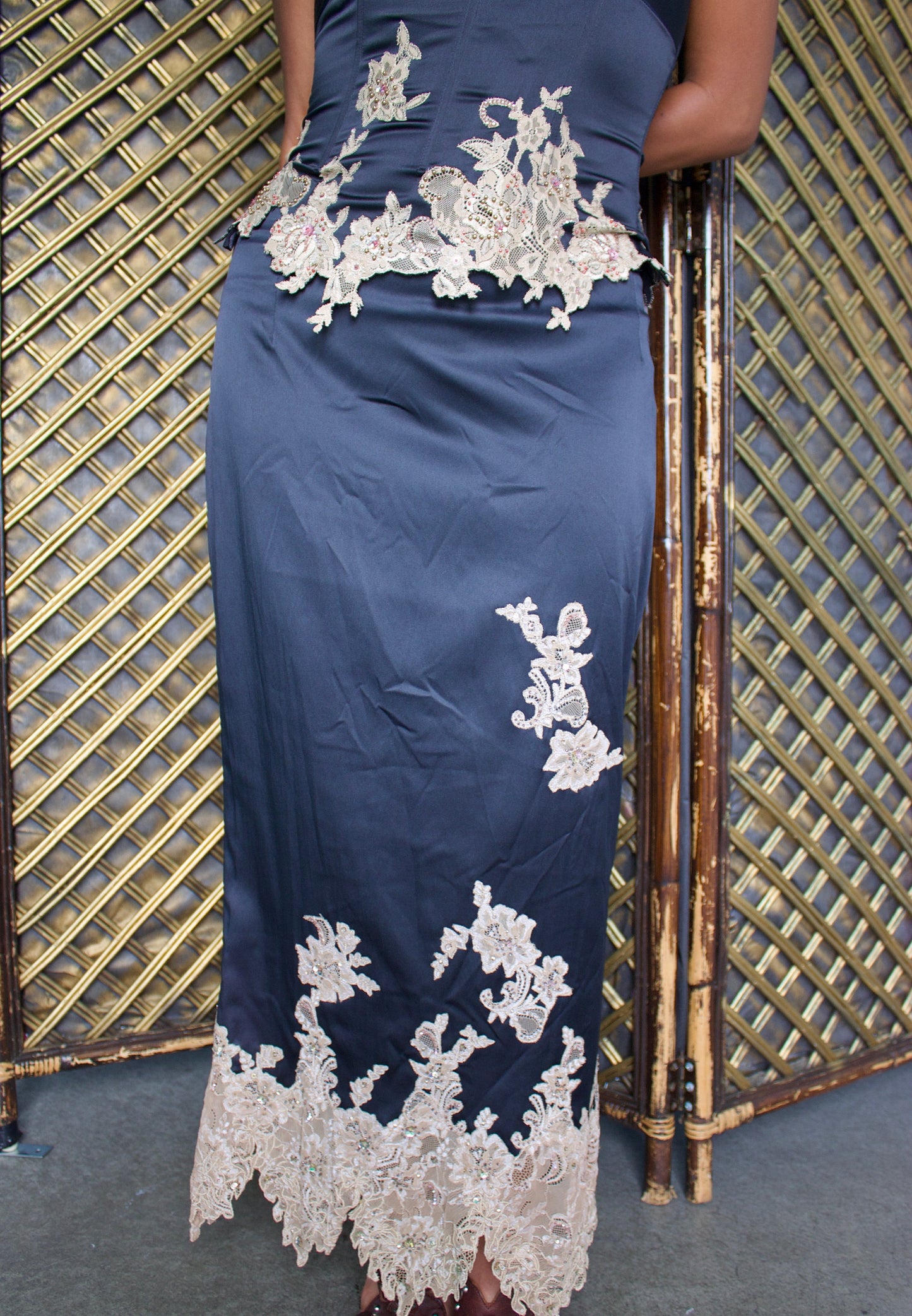 Mandalay black lace set