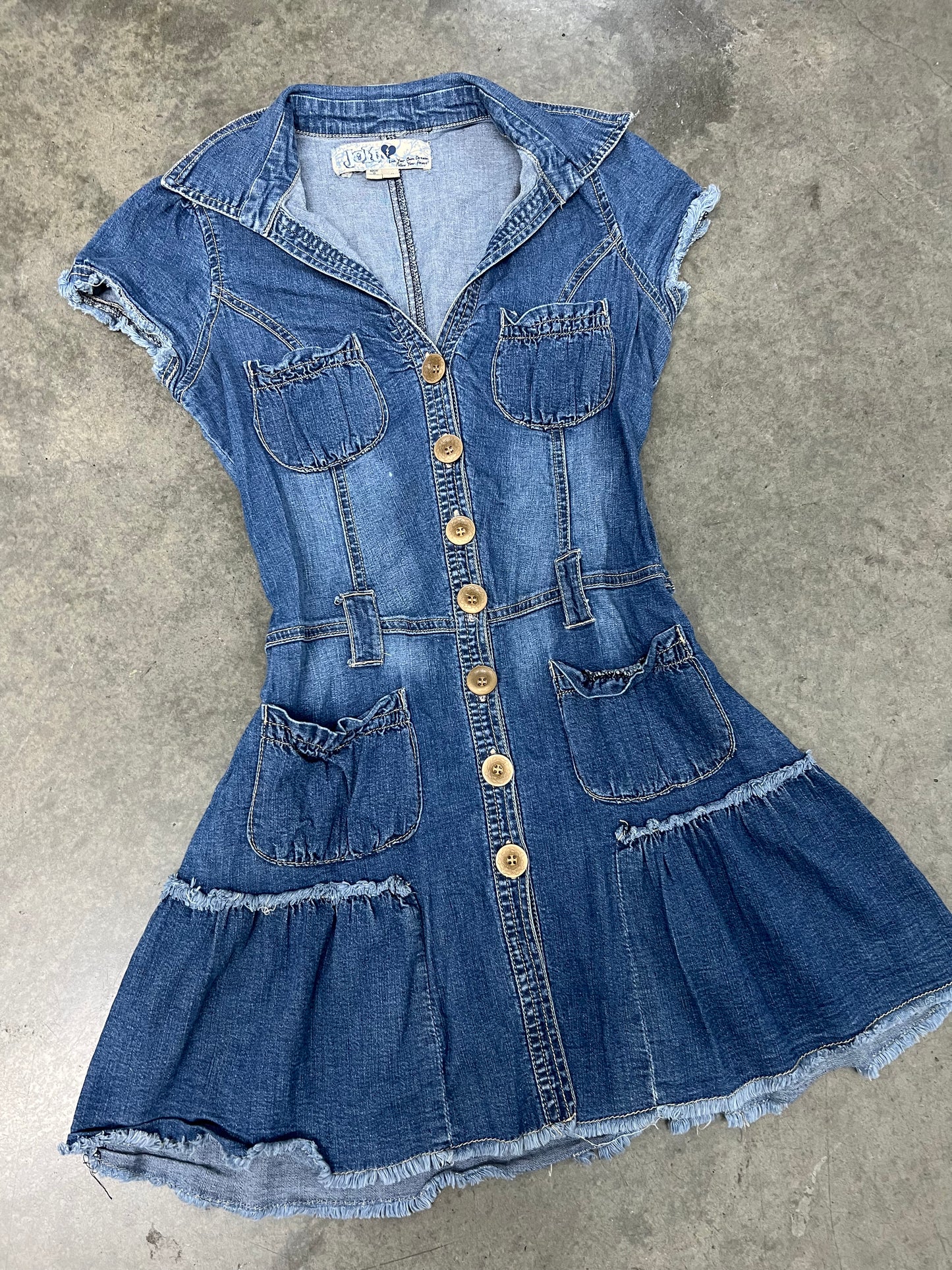 Vintage denim minidress