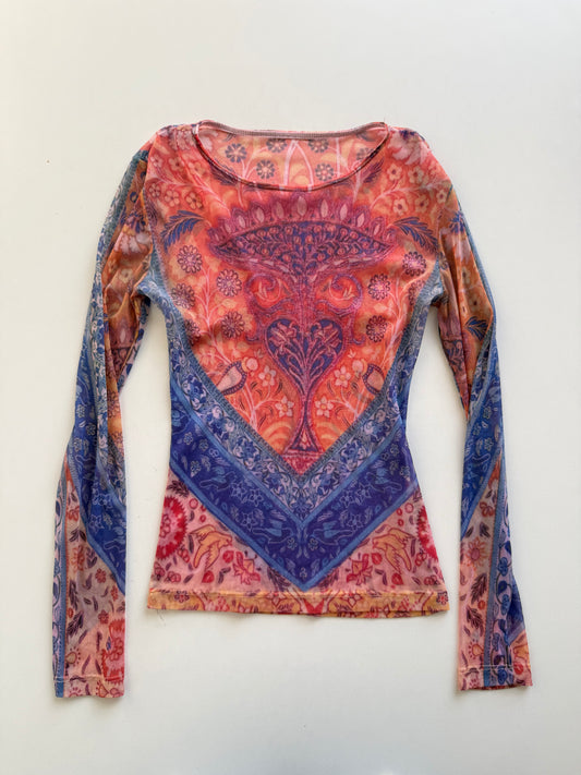 Vintage mesh longsleeve