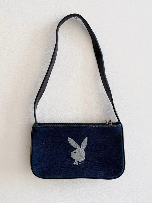 Vintage playboy denim purse