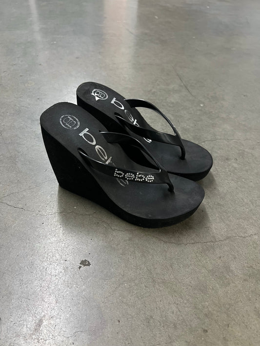 2000’s Bebe platform sandals