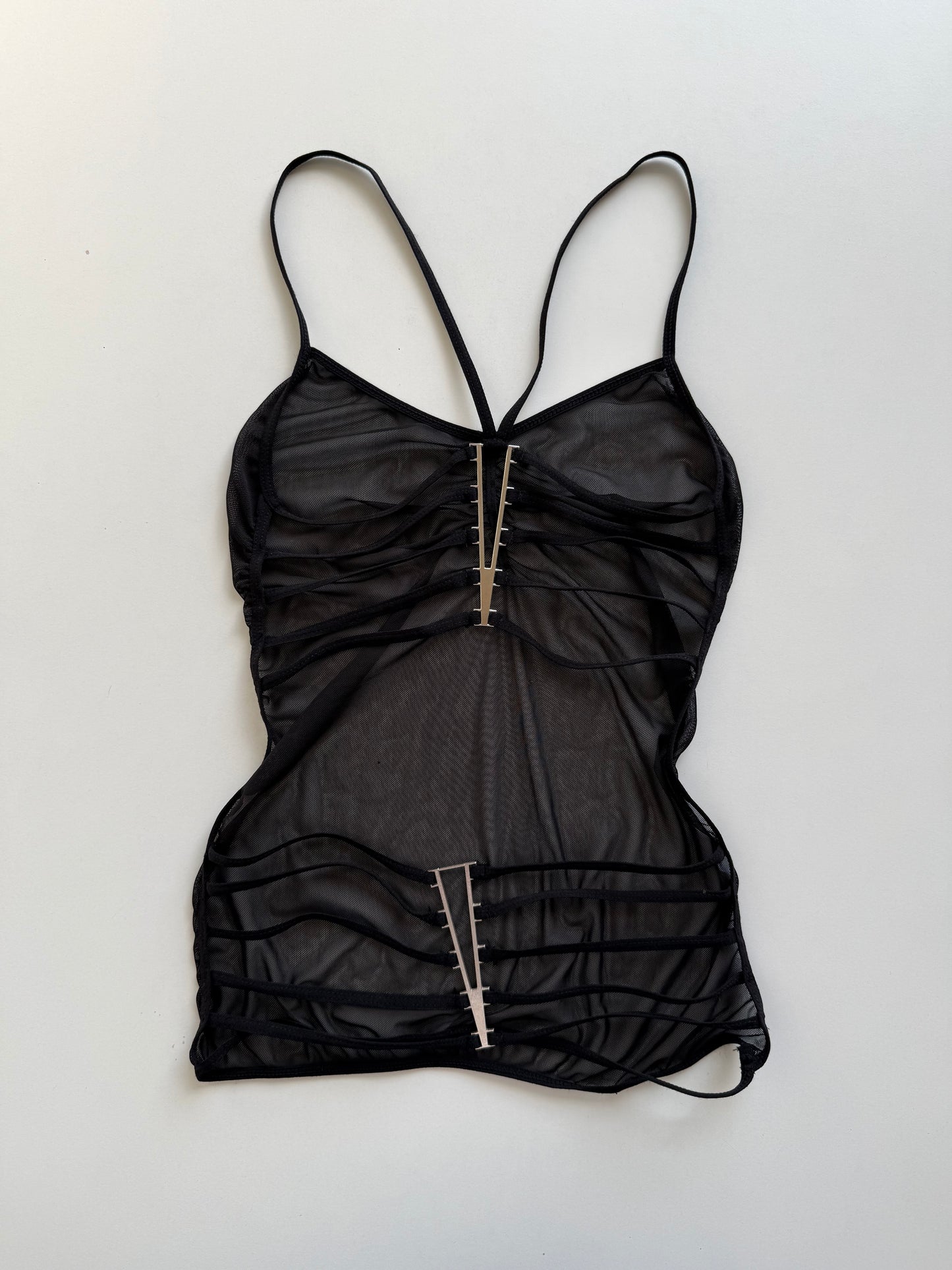 Vintage mesh cami top