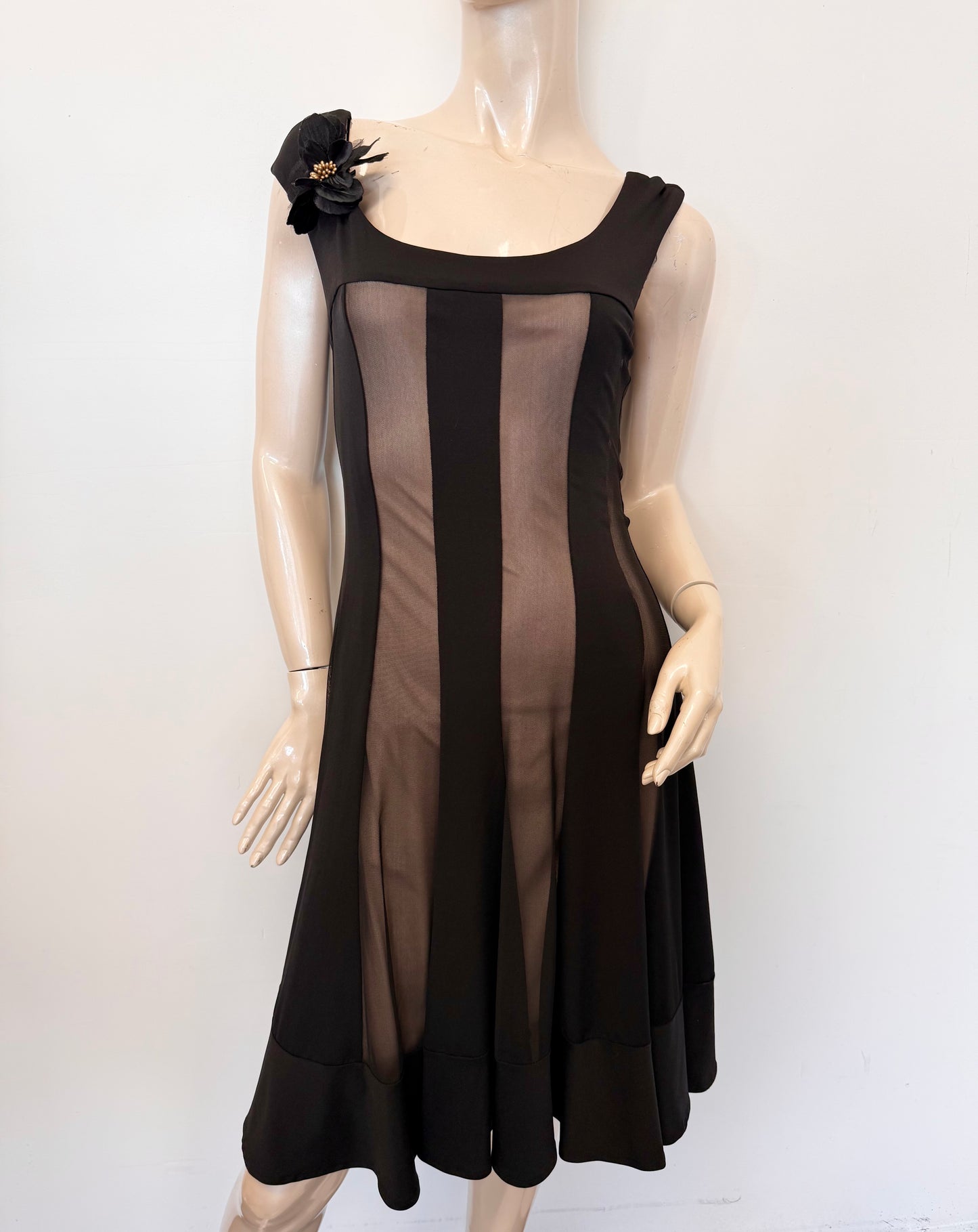 Vintage striped minidress