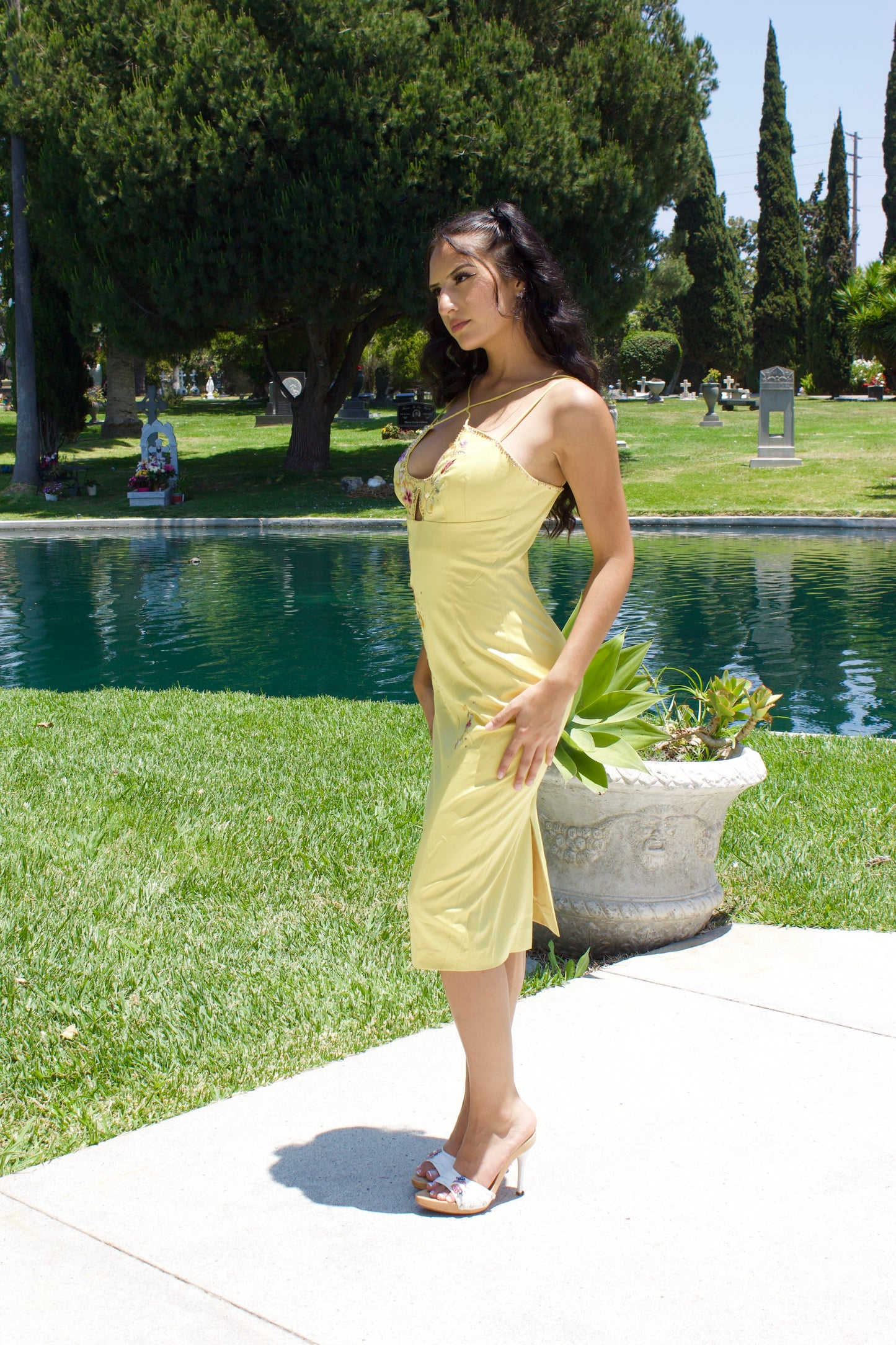2000s sun dress