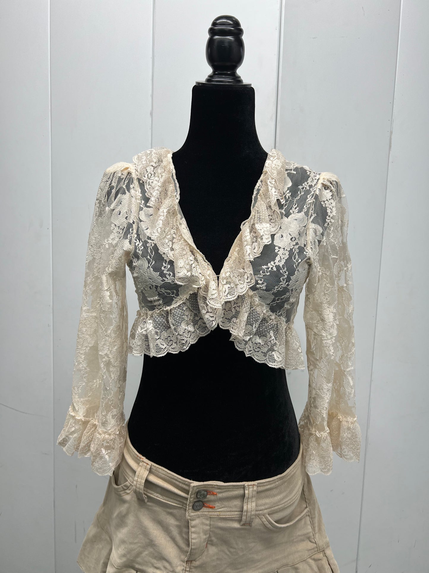 Vintage lace cardigan