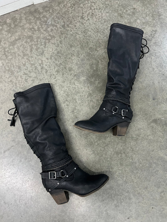 Vintage laceup boots