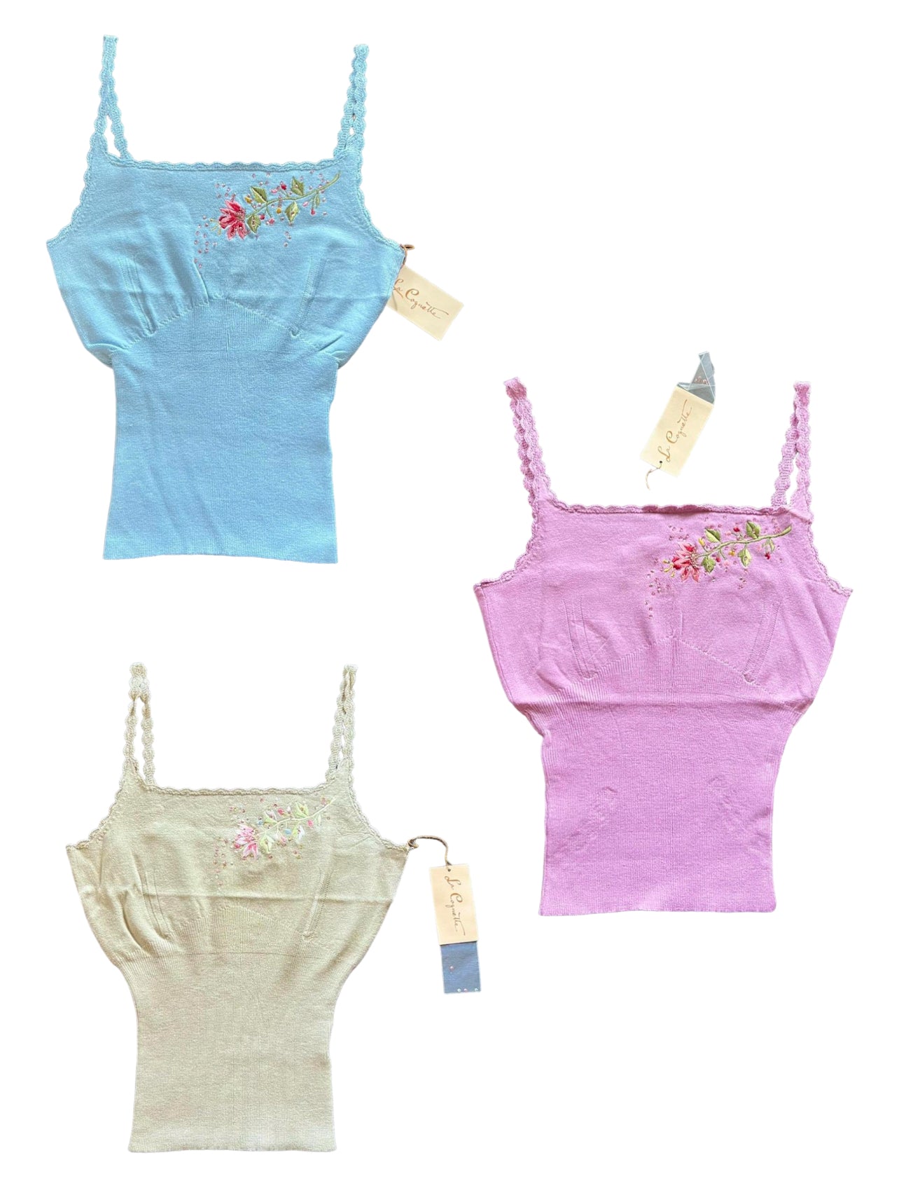 Y2K cami tops