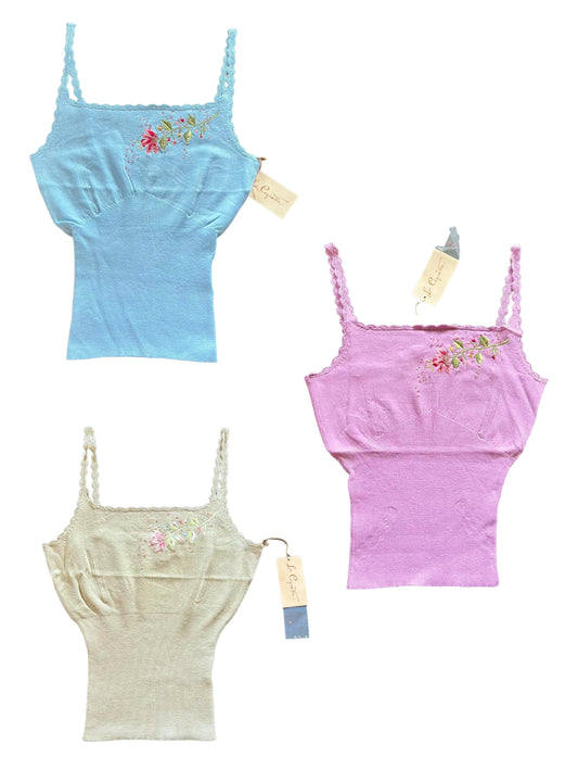 Y2K cami tops