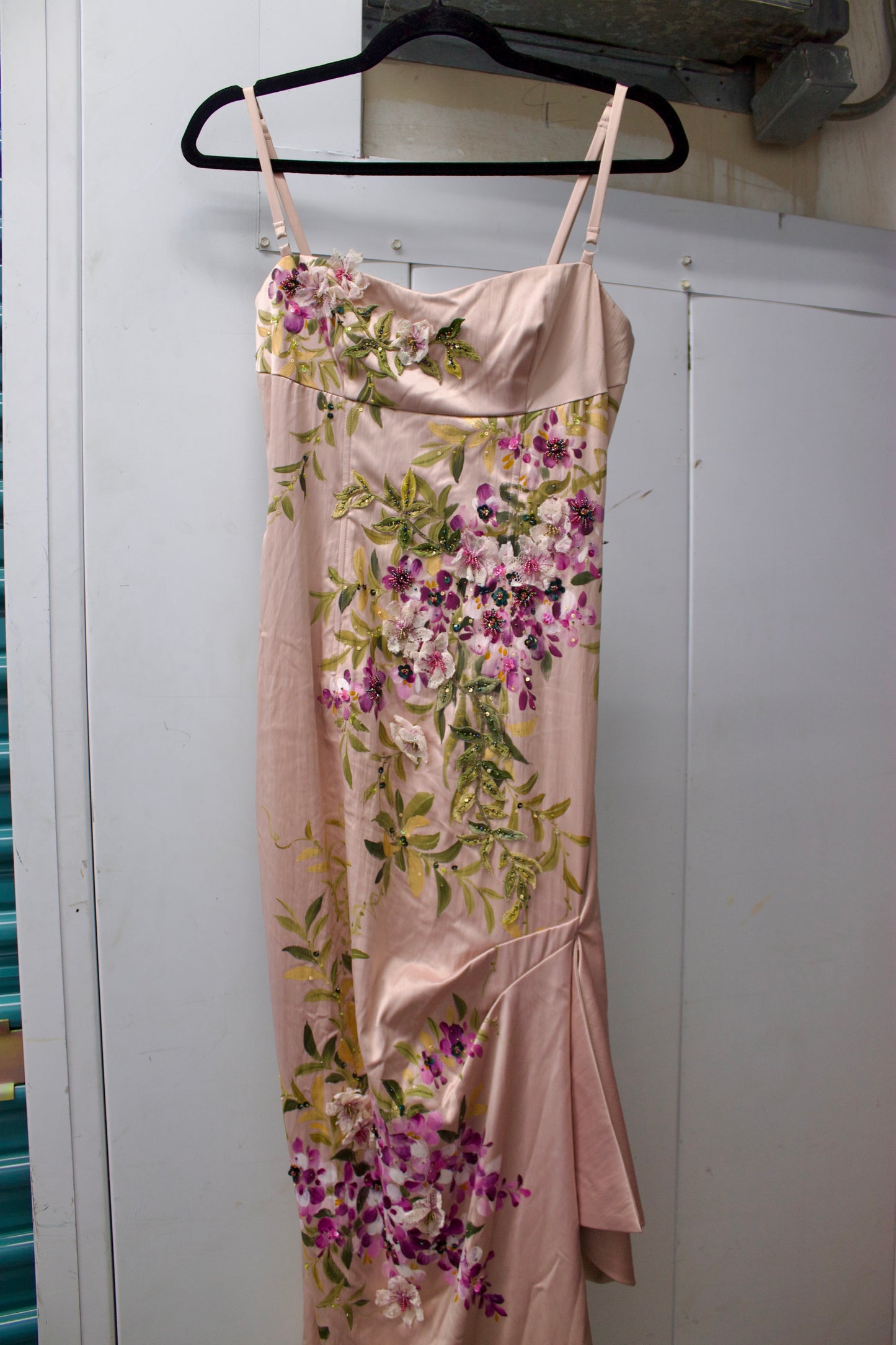 Mandalay hand painted garden dress