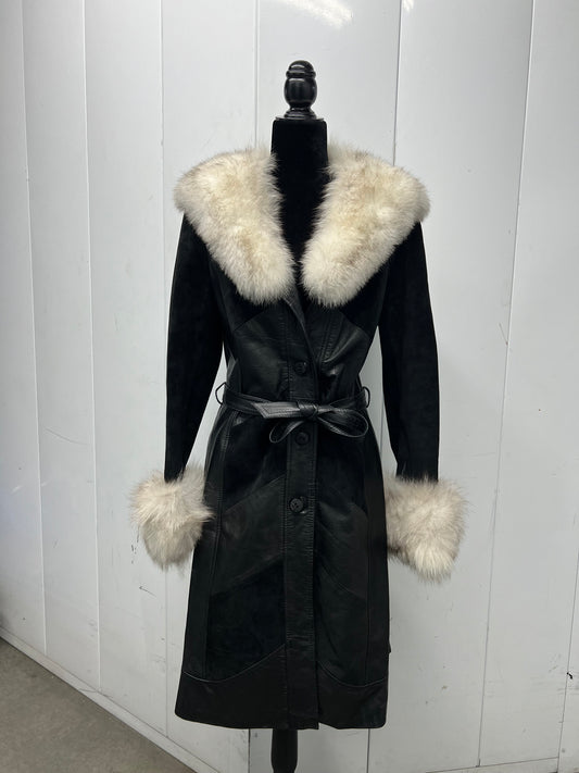 Vintage Wilson’s leather fur coat