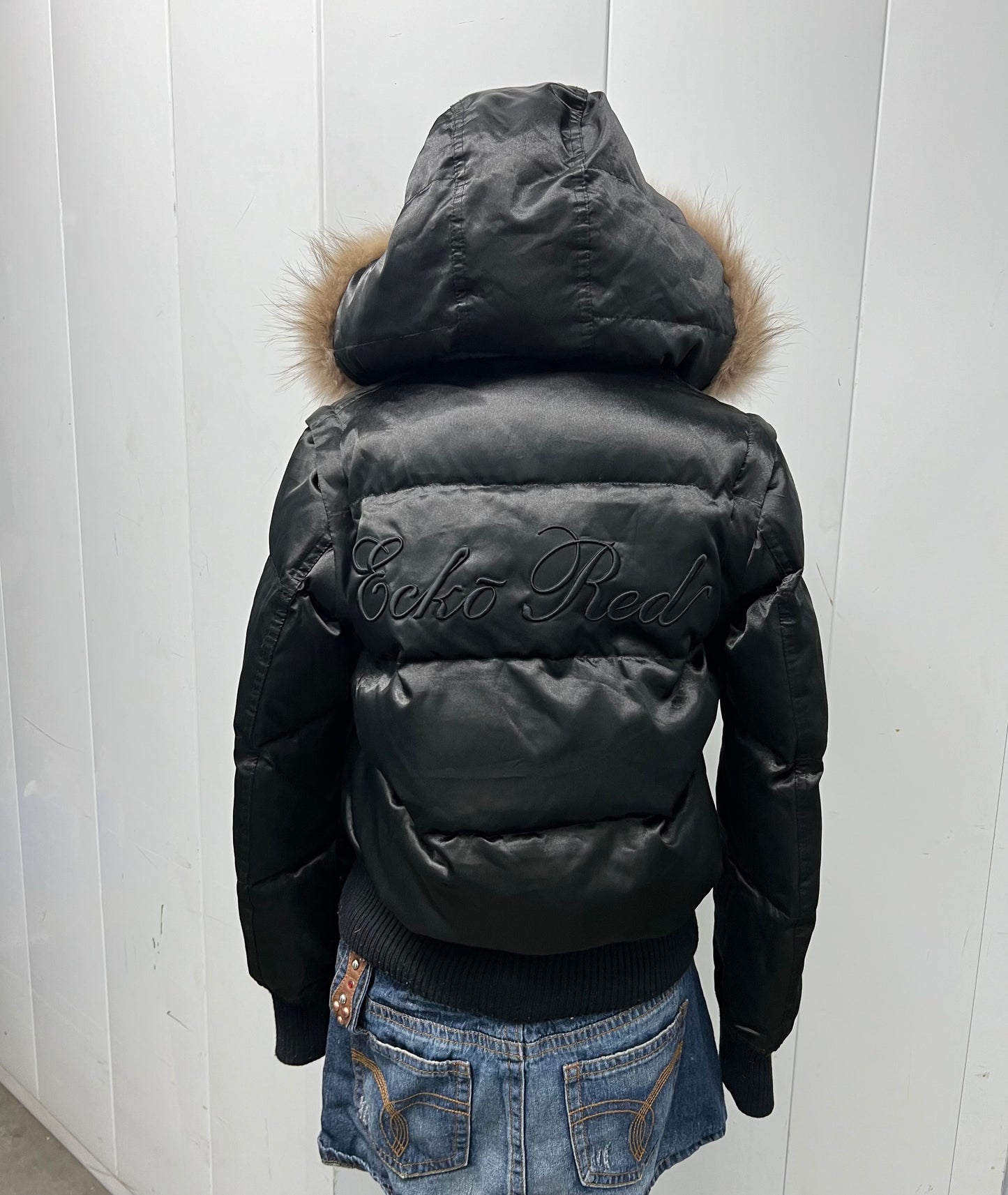 2000’s fur trim puffer