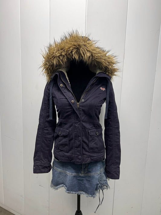 Vintage Hollister fur trim jacket