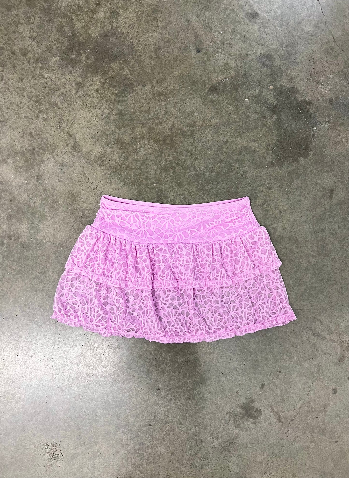 2000’s mesh miniskirt