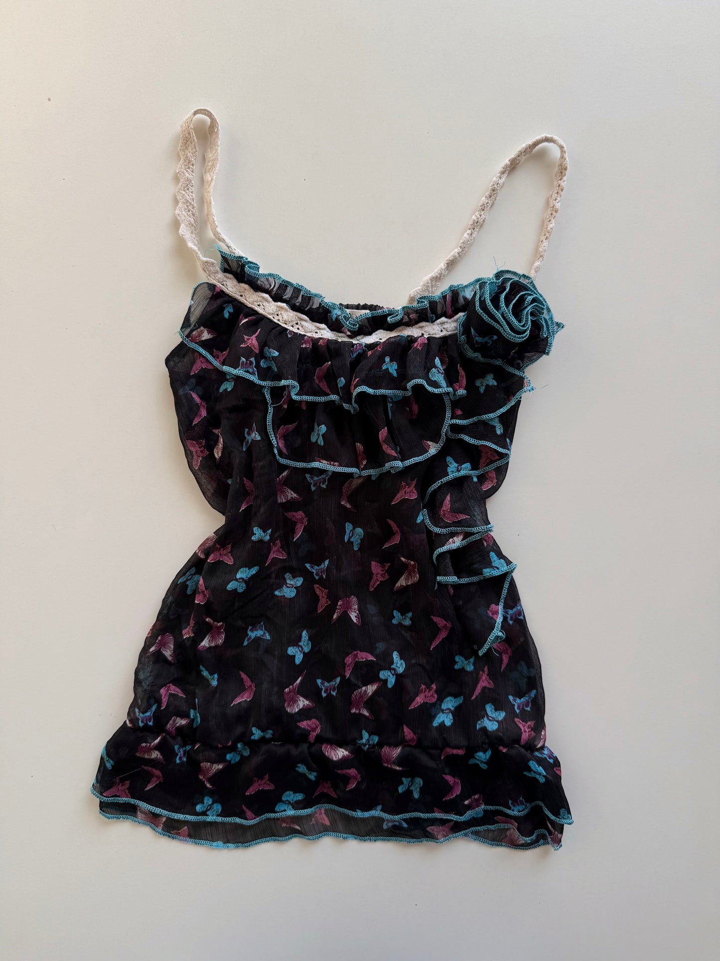 Vintage butterfly top