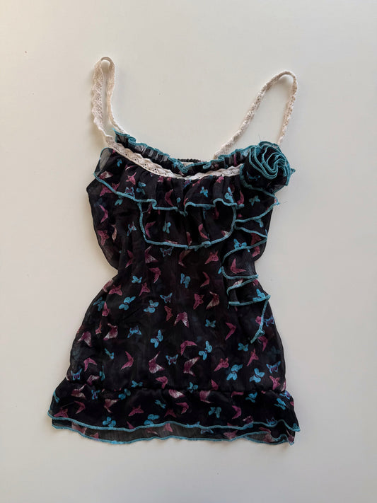 Vintage butterfly top