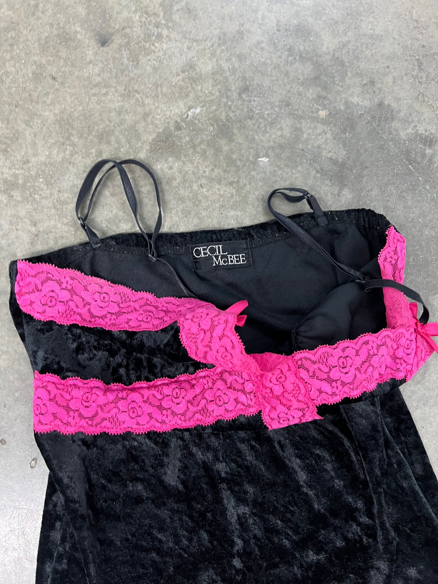 Vintage Cecil Mcbee lace top