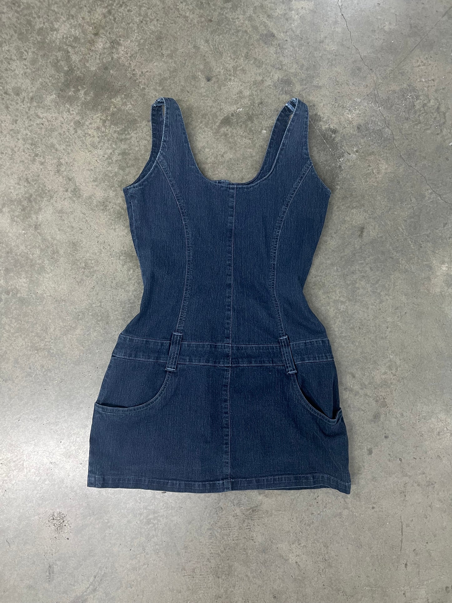 Vintage denim minidress