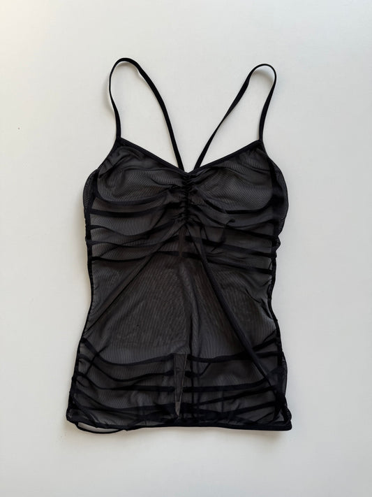 Vintage mesh cami top
