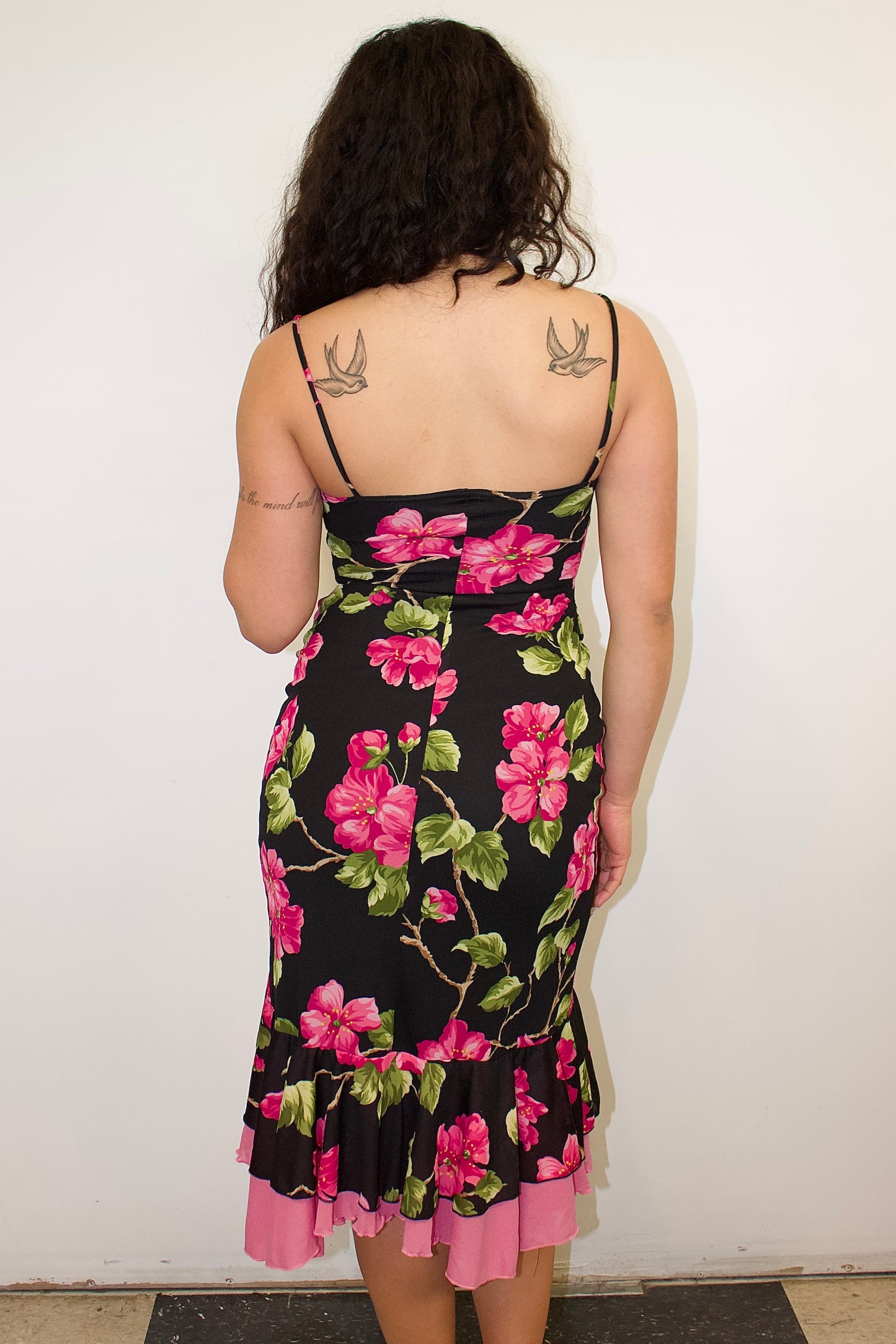Vintage Y2K floral dress