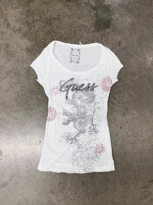 Vintage guess baby tee