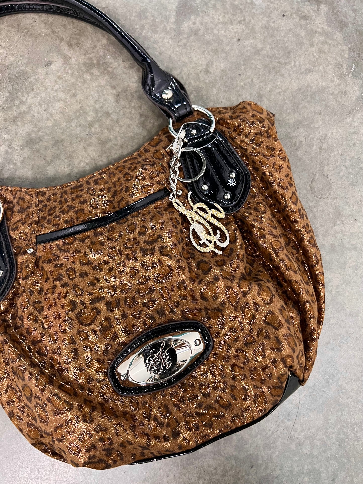 2000’s leopard print handbag