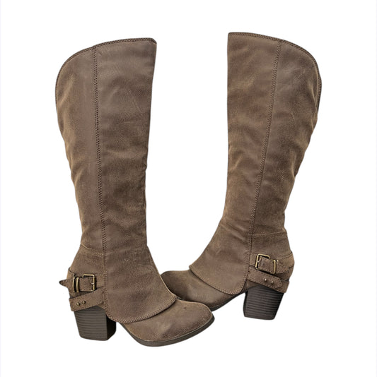 Vintage buckled boots