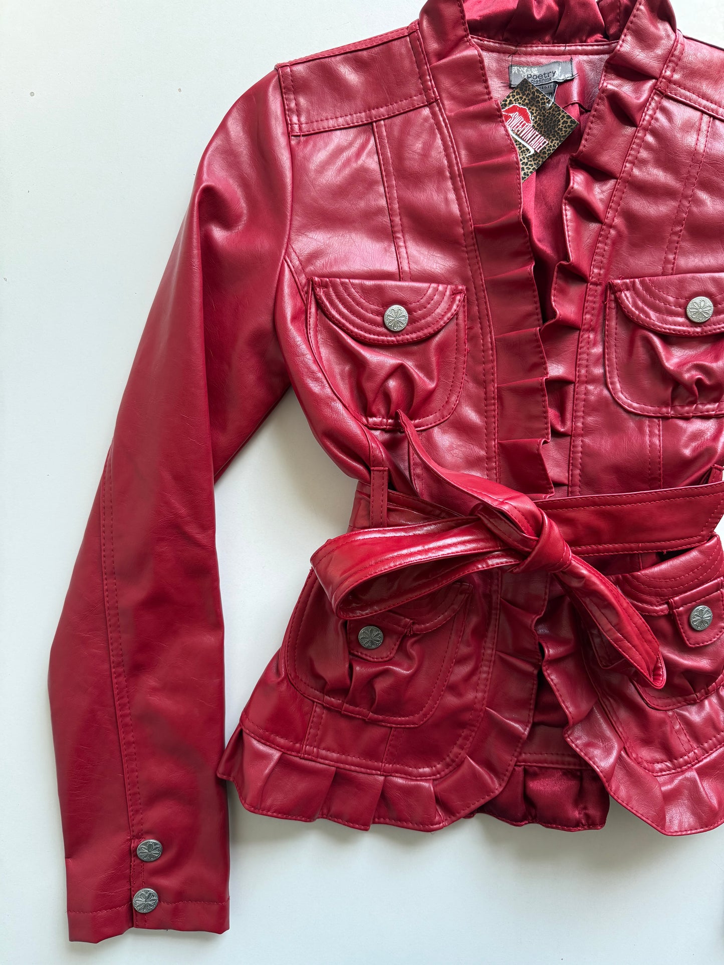 Vintage ruffle jacket